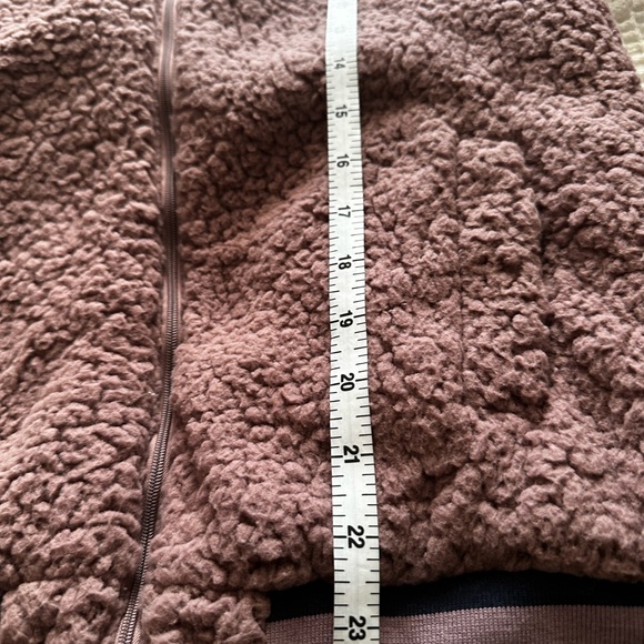 Deux par Deux Nordstrom Pink Sherpa Jacket size 12-14Y - Picture 7 of 9
